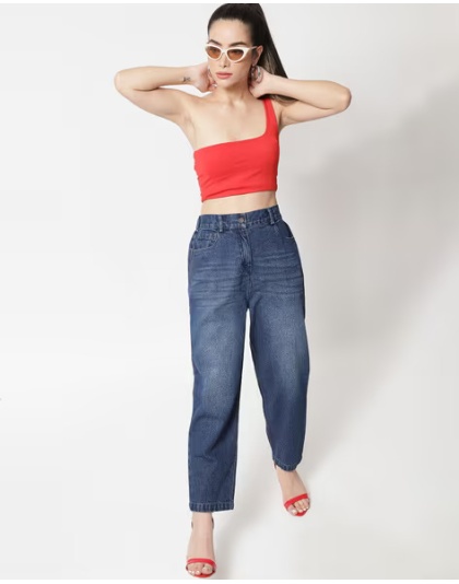 Women’s Classic Blue Straight Fit Denim Jeans