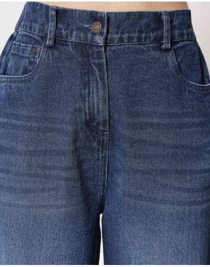 Women’s Classic Blue Straight Fit Denim Jeans