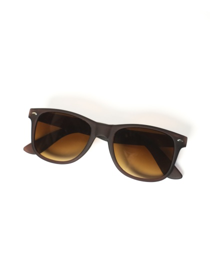 Acoustix Unisex Classic Brown Gradient Wayfarer Sunglasses
