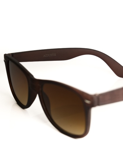 Unisex Classic Brown Gradient Wayfarer Sunglasses