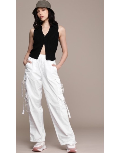 Women’s Six Pocket NS Fabric Lower Trouser Stylish Comfortable and Durable Design